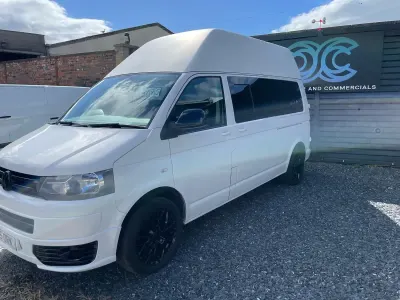 Used VW T5 Startline 140 HP (102 kW) 2015 White Van