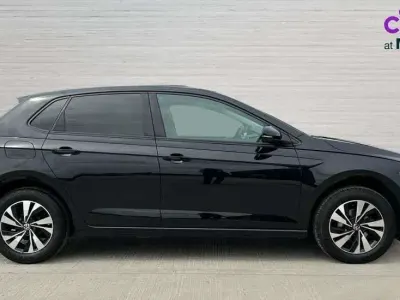 Used VW Polo Match 80 HP (58 kW) 2021 Black Hatchback