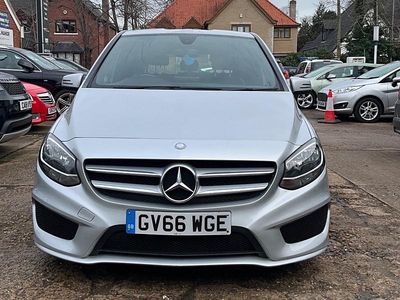 Silver Used 2017 Mercedes B200 AMG line MPV | £7,995 (Fair price)