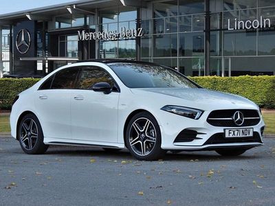 White Used 2021 Mercedes A180 AMG Line Premium Plus Sedan | £20,999 (A bit pricey)