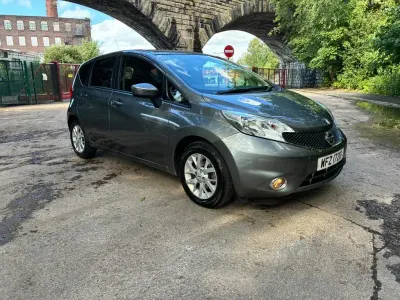 Used Nissan Note Acenta Premium 90 HP (66 kW) 2015 Grey Hatchback