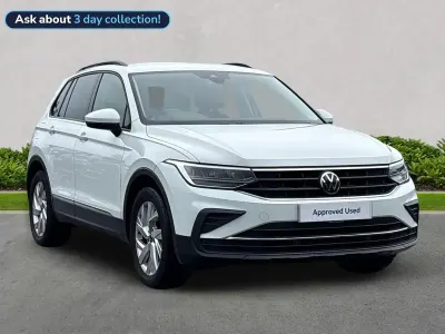 Used VW Tiguan S 150 HP (110 kW) 2022 White SUV