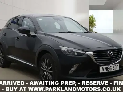 Used Mazda CX-3 Inclusive 105 HP (77 kW) 2016 Black SUV