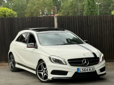 Used Mercedes A220 AMG 2014 White Hatchback