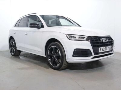White Used 2020 Audi Q5 Black Edition SUV | £25,995 (Fair price)