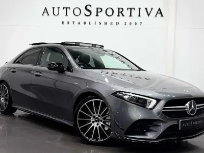 Used Mercedes A35 AMG Premium Plus 306 HP (225 kW) 2021 Grey Sedan