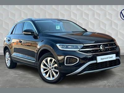 Used VW T-Roc Style 150 HP (110 kW) 2022 Black SUV