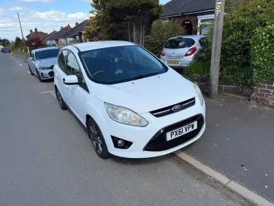 Used Ford C-MAX Titanium 115 HP (84 kW) 2011 White MPV