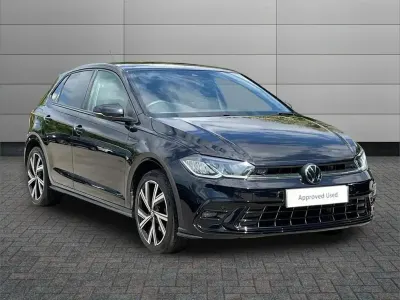 Used VW Polo R-line 110 HP (80 kW) 2023 Black Hatchback