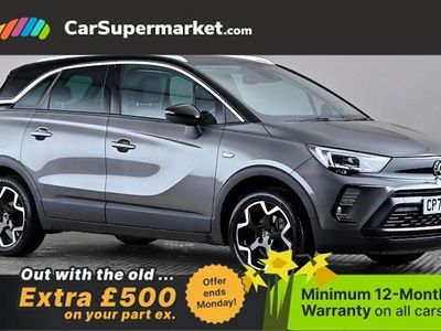 Used Vauxhall Crossland Ultimate 131 HP (96 kW) 2023 Grey SUV