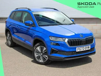 Used Skoda Karoq SE Drive 108 HP (79 kW) 2023 Blue SUV
