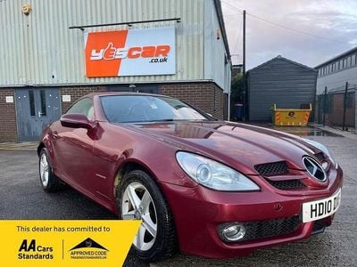 Red Used 2010 Mercedes SLK200 Cabriolet | £4,675 (Fair price)