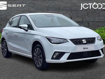 Used Seat Ibiza SE Technology 94 HP (69 kW) 2025 White Hatchback