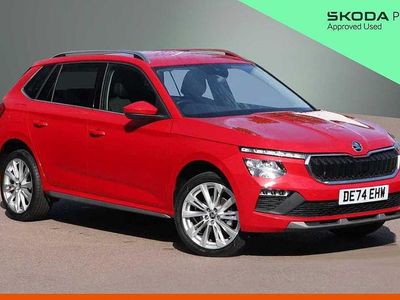 Velvet red metallic Used 2024 Skoda Kamiq SE L SUV | £19,000 (Fair price)