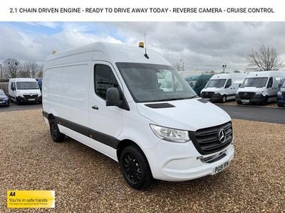 Used Mercedes Sprinter 163 HP (119 kW) 2019 White Van