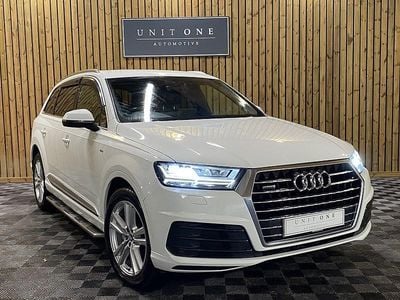White Used 2016 Audi Q7 S-Line SUV | £18,900 (Good price)