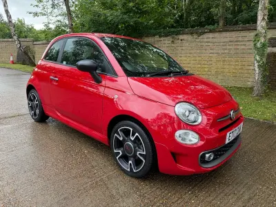 Used Fiat 500 S 69 HP (50 kW) 2016 Red Hatchback