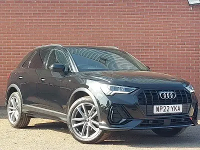 Used Audi Q3 Black Edition 150 HP (110 kW) 2022 Black SUV