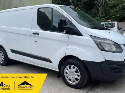 Used Ford Transit Custom 100 HP (73 kW) 2015 White Van