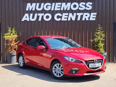 Used Mazda 3 105 HP (77 kW) 2016 Red Sedan
