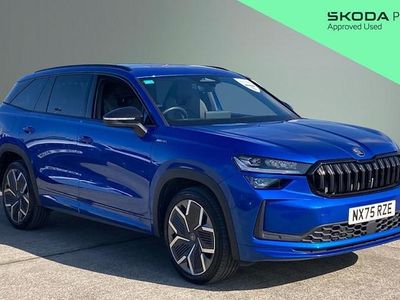 Second-hand Skoda Kodiaq SportLine 193 CP (141 kW) 2025 Albastru SUV