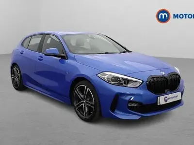 Used BMW 118 M Sport 140 HP (102 kW) 2021 Blue Hatchback