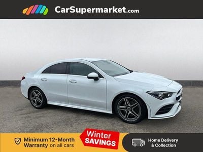 White Used 2020 Mercedes 220 AMG Line Premium Coupe | £19,597 (Good price)