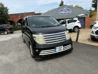 Used Nissan Elgrand 2016 Black MPV
