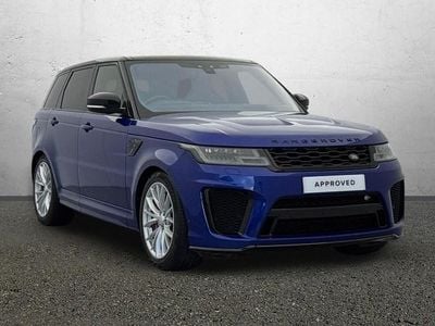 Used Land Rover Range Rover Sport SVR 575 HP (422 kW) 2021 Blue SUV