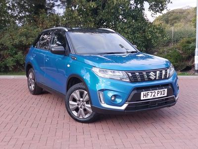 Blue Used 2022 Suzuki Vitara SZ-T SUV | £15,998 (Fair price)