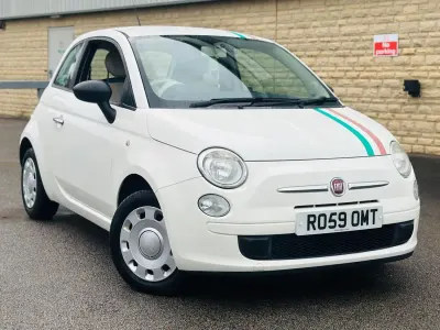 Gebraucht Fiat 500 Pop 69 PS (50 kW) 2009 Weiß Cabrio