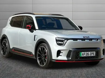 New Smart #5 Brabus 468 kW (637 HP) 2026 Cyber silver SUV