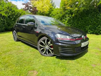 Used VW Golf VII GTI 2016 Black Hatchback