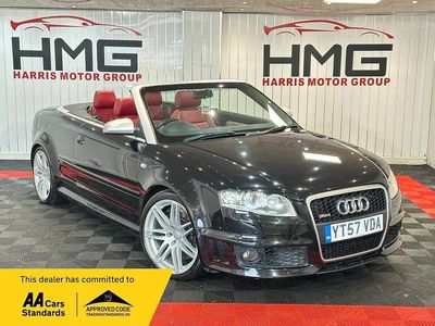 Used Audi RS4 Performance 420 HP (308 kW) 2007 Black Cabriolet