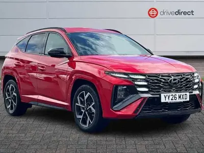 New Hyundai Tucson N Line 2026 Red SUV