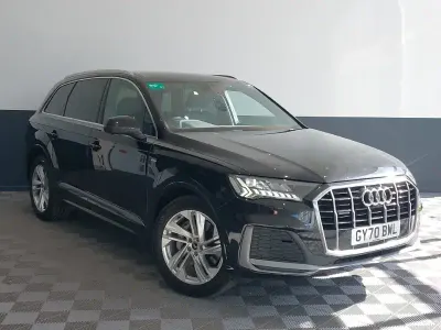 Usado Audi Q7 S-Line 286 CV (210 kW) 2020 Negro SUV