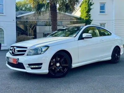 Used Mercedes C250 Sport Edition 204 HP (150 kW) 2014 White Coupe