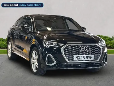 Used Audi Q3 Sportback S-Line 150 HP (110 kW) 2025 Black SUV