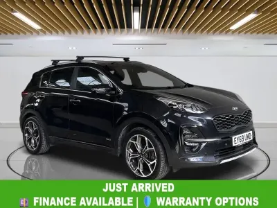 Used Kia Sportage GT-Line S 177 HP (130 kW) 2019 Black SUV