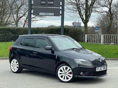 Used Skoda Fabia vRS 180 HP (132 kW) 2012 Black Hatchback