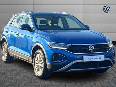 Used VW T-Roc Life 110 HP (80 kW) 2023 Blue SUV