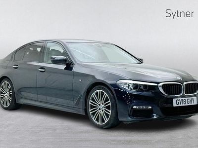 Black Used 2018 BMW 520 M Sport Sedan | £18,750 (Fair price)