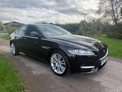 Black Used 2017 Jaguar XF R-Sport Sedan | £12,995 (A bit pricey)
