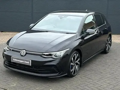 Used VW Golf VIII R-line 147 HP (108 kW) 2021 Black Hatchback