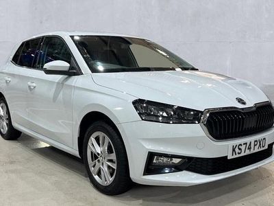 Moon white Used 2024 Skoda Fabia SE L Hatchback | £16,740 (Fair price)