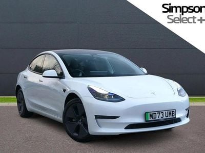 Used Tesla Model 3 Long Range RWD 204 kW (278 HP) 2023 White Sedan
