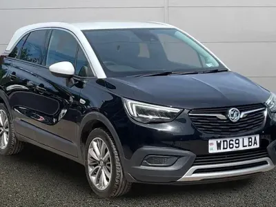 Used Vauxhall Crossland X Sport 110 HP (80 kW) 2019 Black SUV