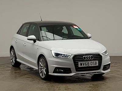 Used Audi A1 S-Line 125 HP (91 kW) 2018 White Hatchback