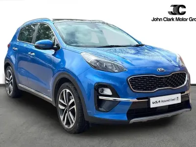 Used Kia Sportage 174 HP (127 kW) 2020 Blue SUV