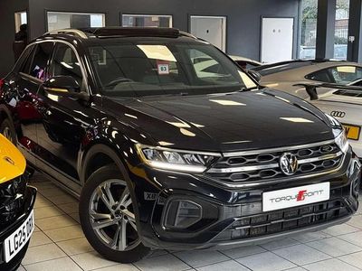 Used VW T-Roc R-line 2022 Black SUV